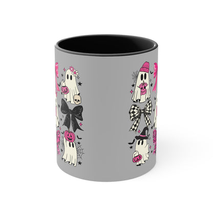 Cute Halloween Coquette Ghost Mug