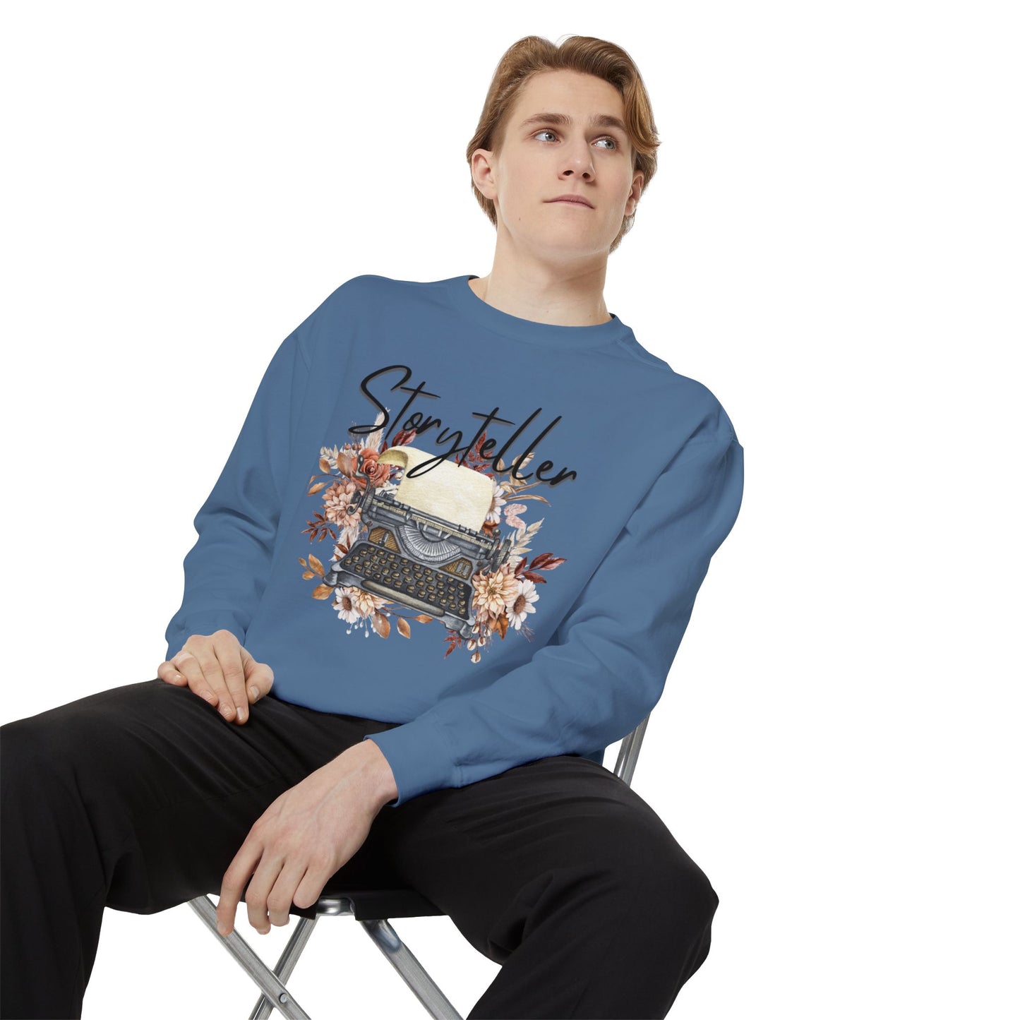 Storyteller Author Writer Comfort Colors Sweatshirt