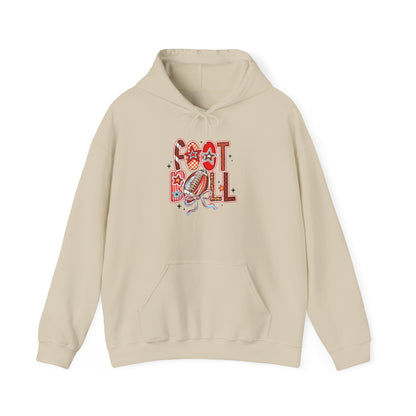 Fall Football Adult Sporty Hoodie