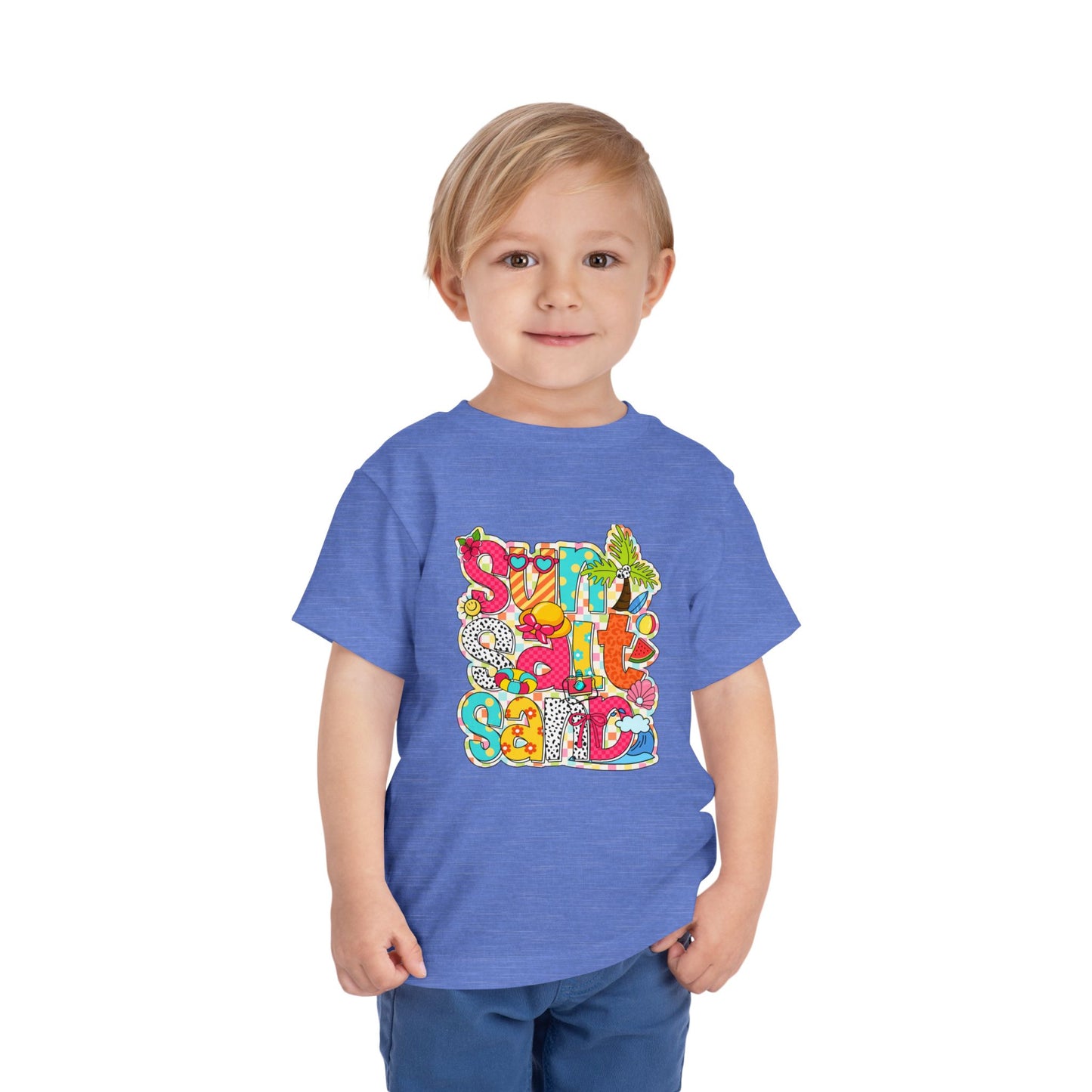 Sun, Salt, Sand Toddler Short Sleeve Tee