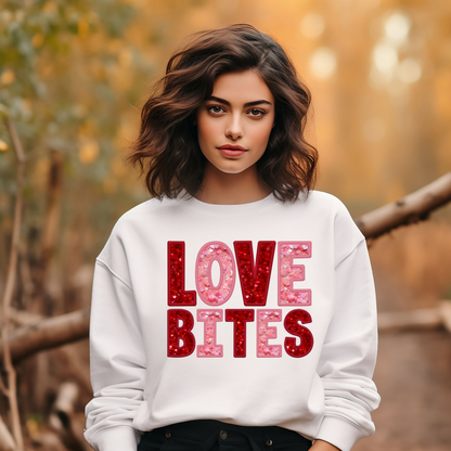 Love Bites Valentine's Day Sweatshirt