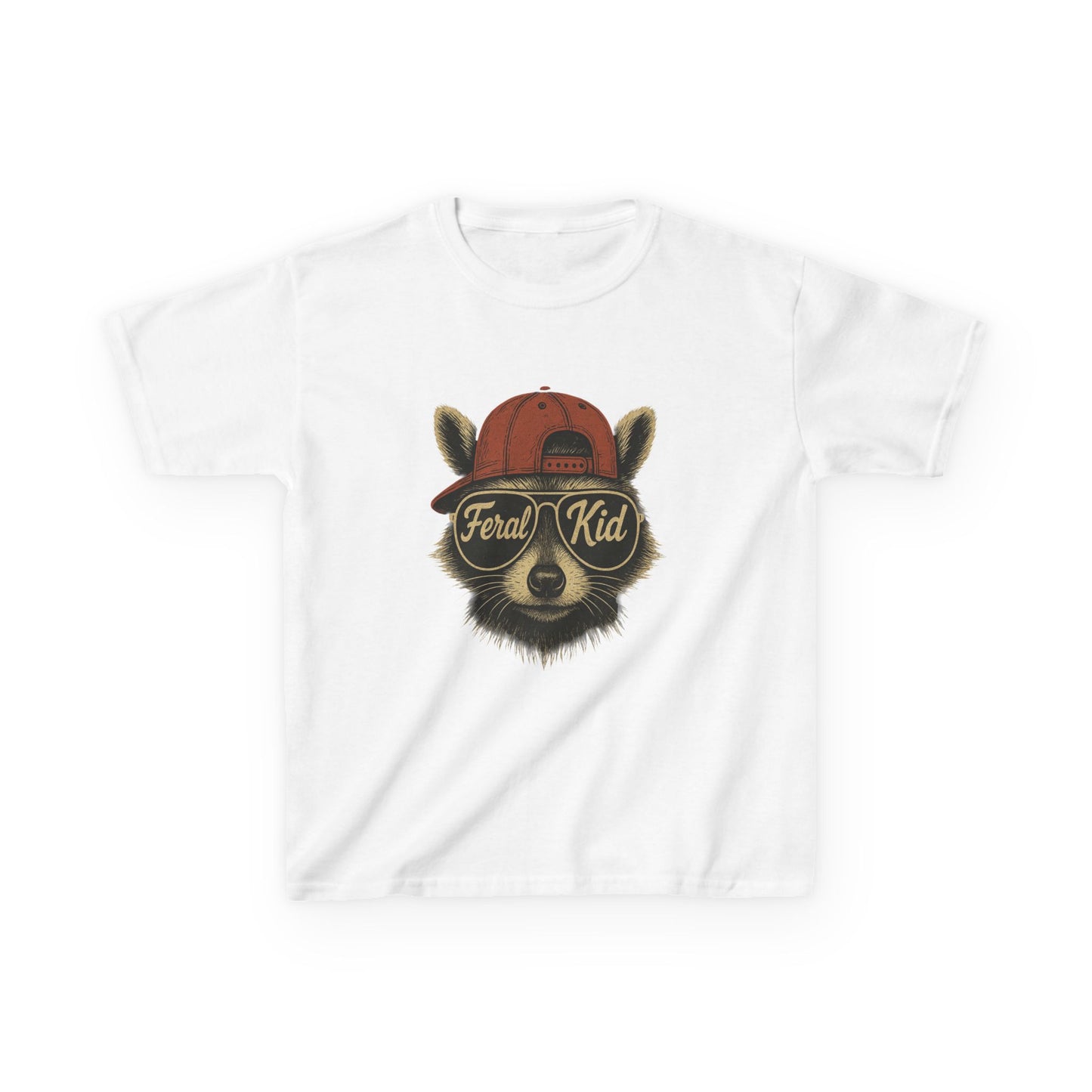 Trendy Feral Kid Graphic Cotton Tee