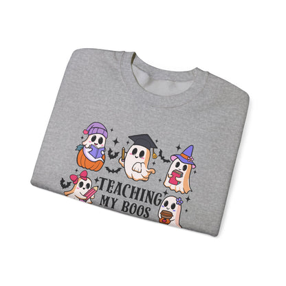 Teaching My Boos Halloween Unisex Heavy Blend™ Crewneck Sweatshirt