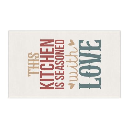 This Kitchen is Seasoned With Love Kitchen Towel