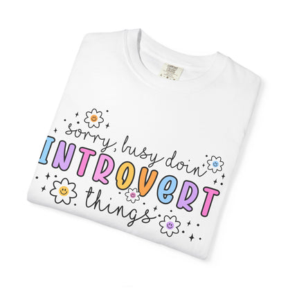 Introvert Vibes Funny Unisex T-Shirt