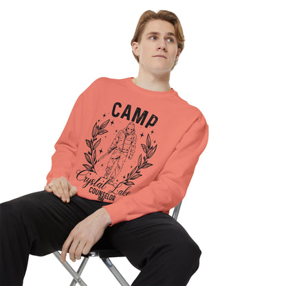 Halloween Camp Crystal Lake Comfort Colors Sweatshirt