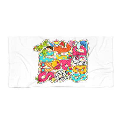 Vibrant Summer Beach Towel