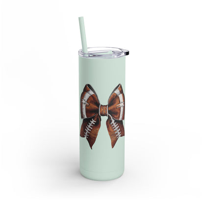 Coquette Football Matte Tumbler, 20oz