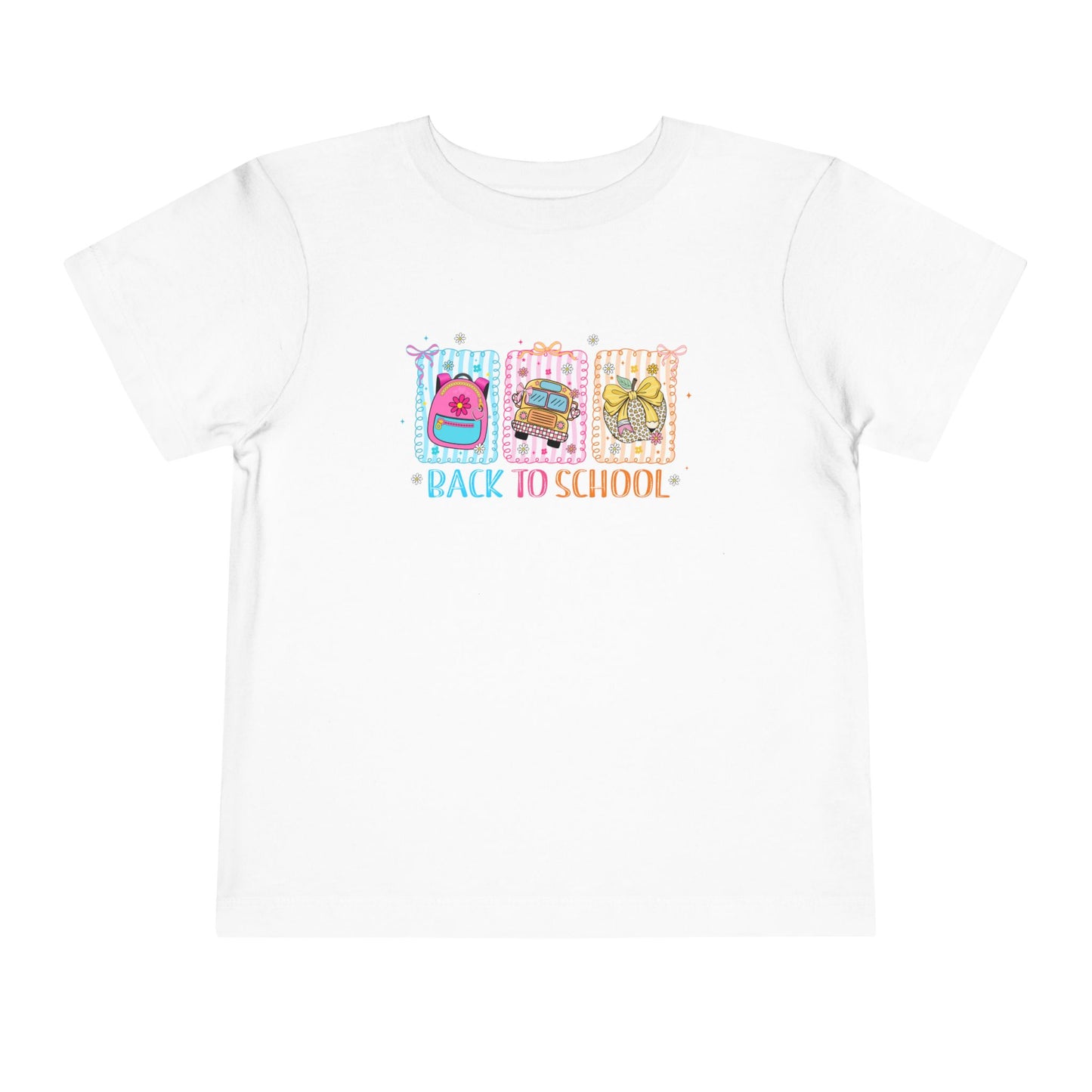 Back to School Toddler Short Sleeve Tee