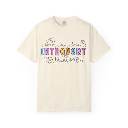 Introvert Vibes Funny Unisex T-Shirt