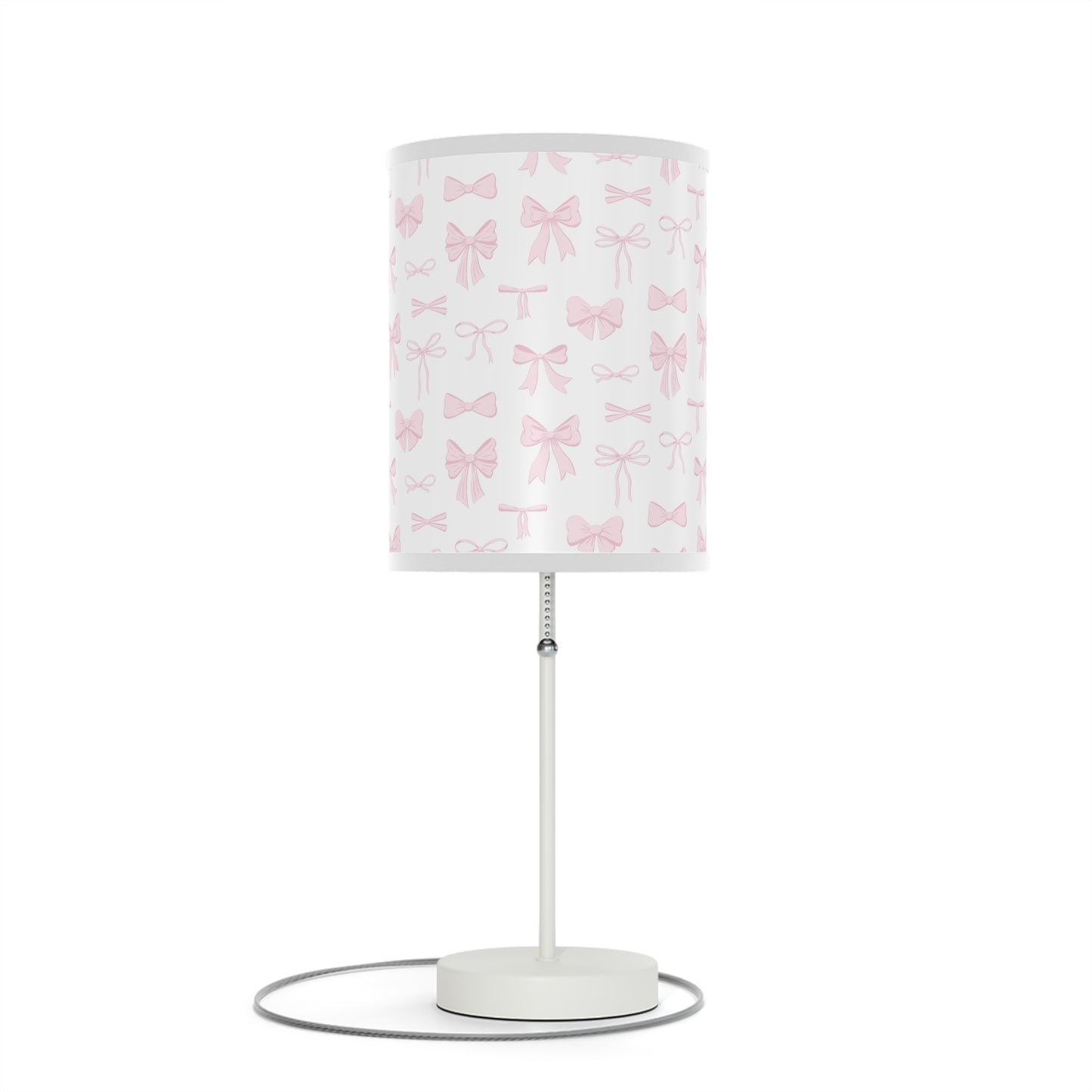 Coquette Pink Bow Lamp