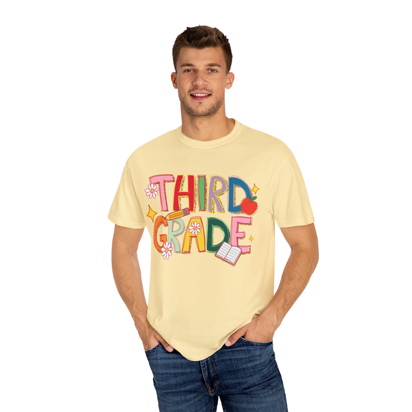 Third Grade Back to School Teacher T-shirt