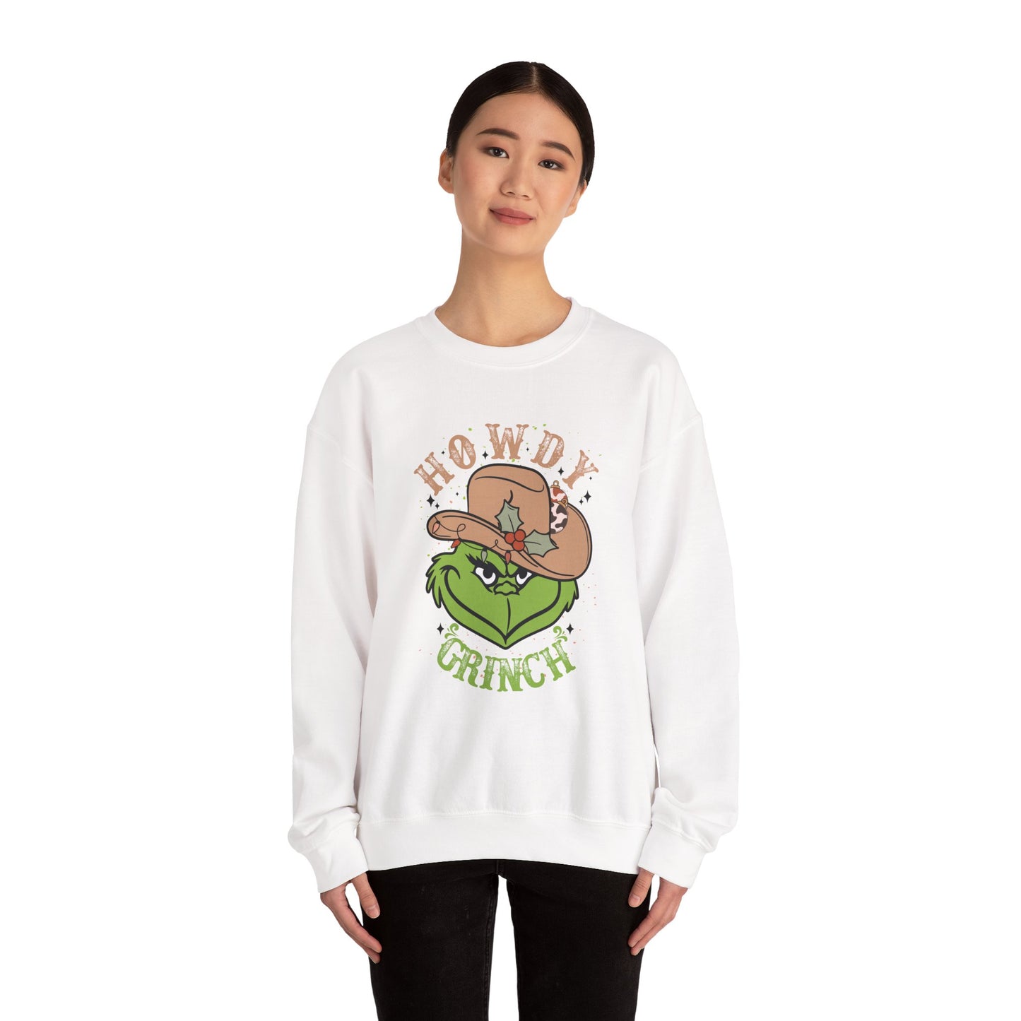 Howdy Grinch Christmas Sweatshirt