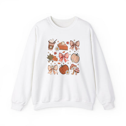 Fall Vibes Coquette Unisex Sweatshirt