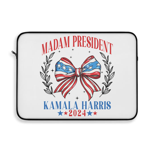 Madam President Kamala Harris Laptop Sleeve