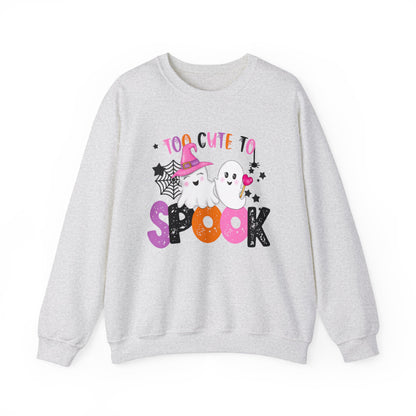 Too Cute to Spook Halloween Sweatshirt