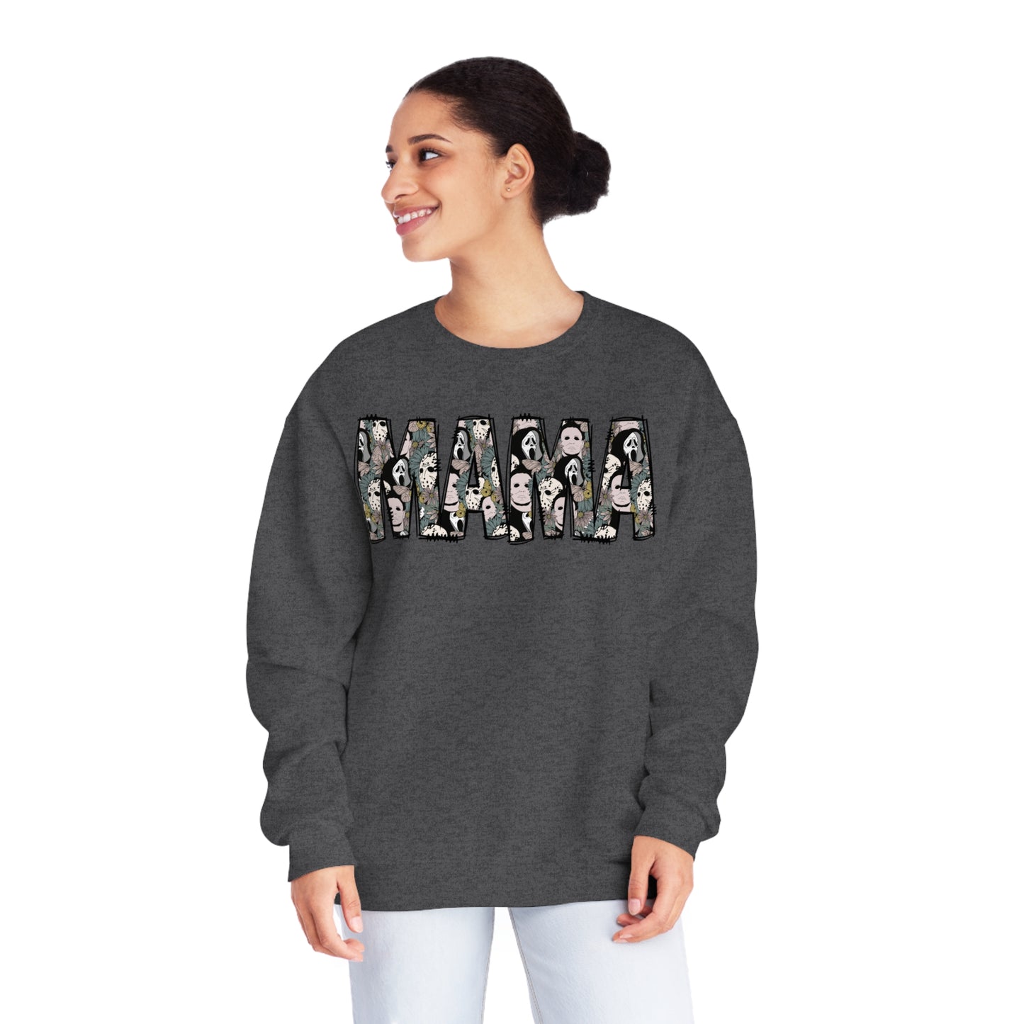 MAMA Halloween Letters Sweatshirt