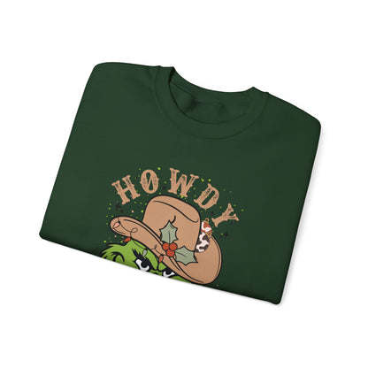 Howdy Grinch Christmas Sweatshirt