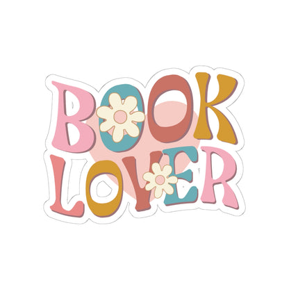 Groovy Book Lover Kiss-Cut Stickers