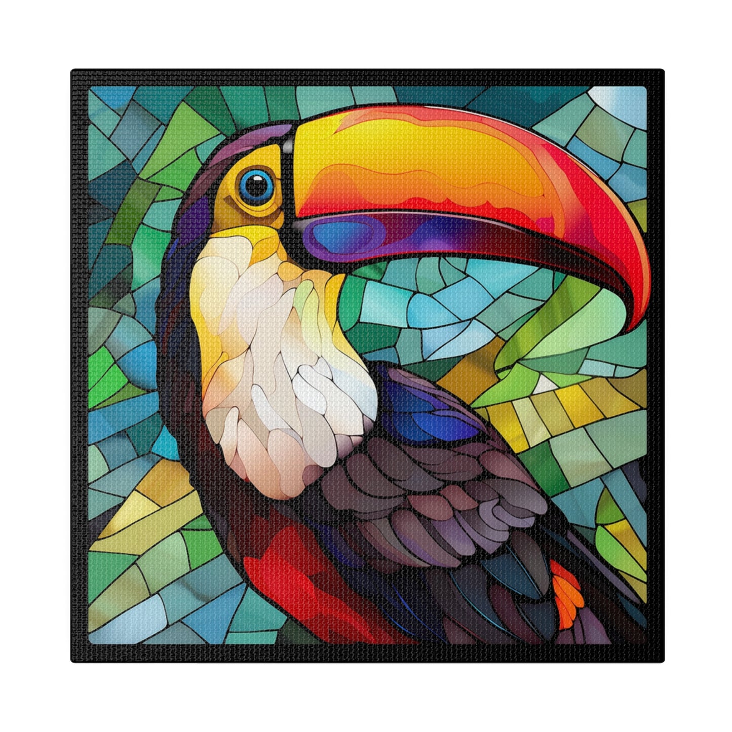 Toucan Wall Art Matte Canvas