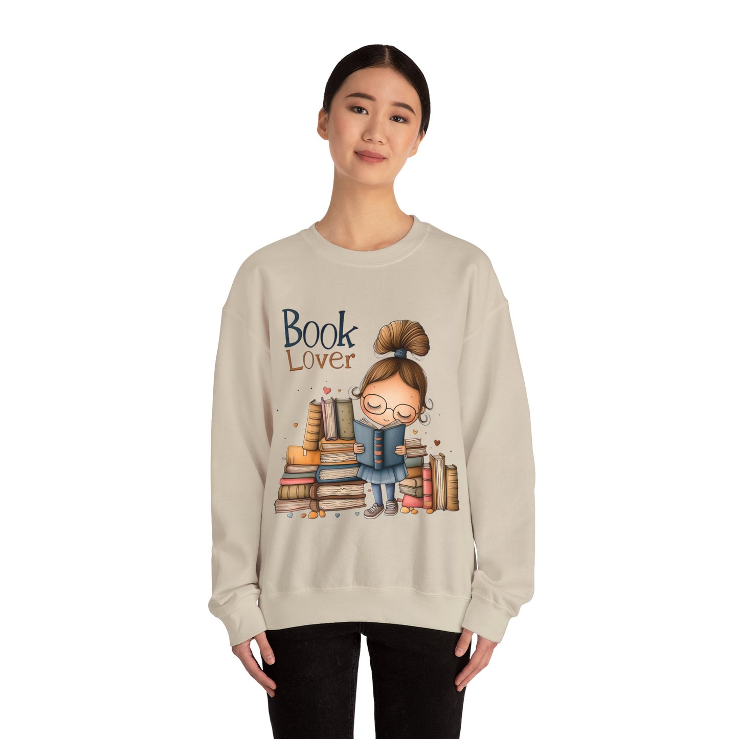 Book Lover Crewneck Sweatshirt