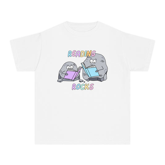 Funny Youth Reading Rocks Tee