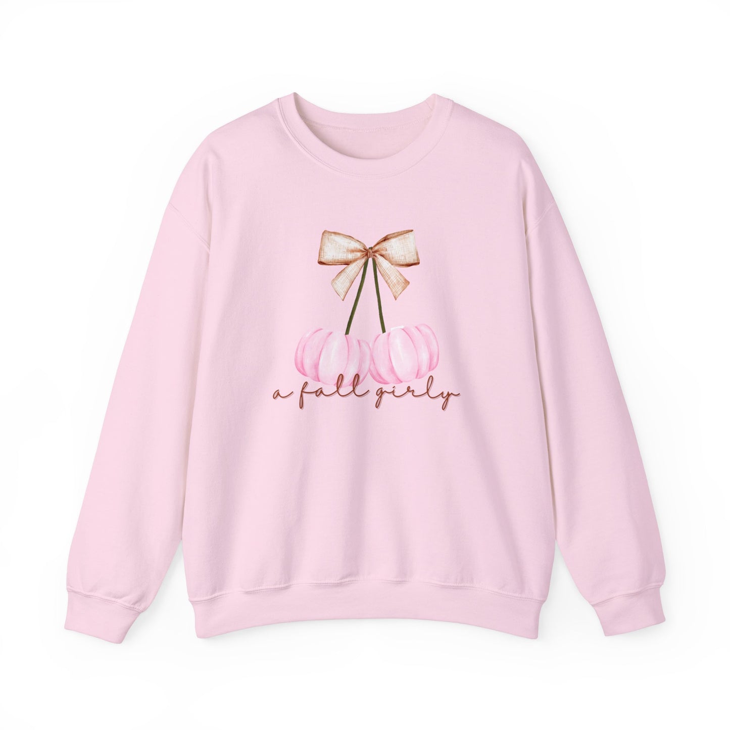 A Coquette Fall Girly Sweatshirt