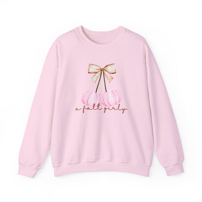 A Coquette Fall Girly Sweatshirt