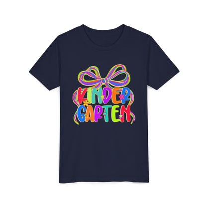 Neon Kindergarten Back to School Tee
