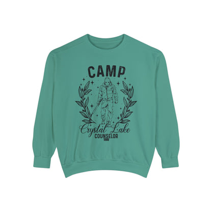 Halloween Camp Crystal Lake Comfort Colors Sweatshirt