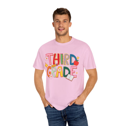 Third Grade Back to School Teacher T-shirt