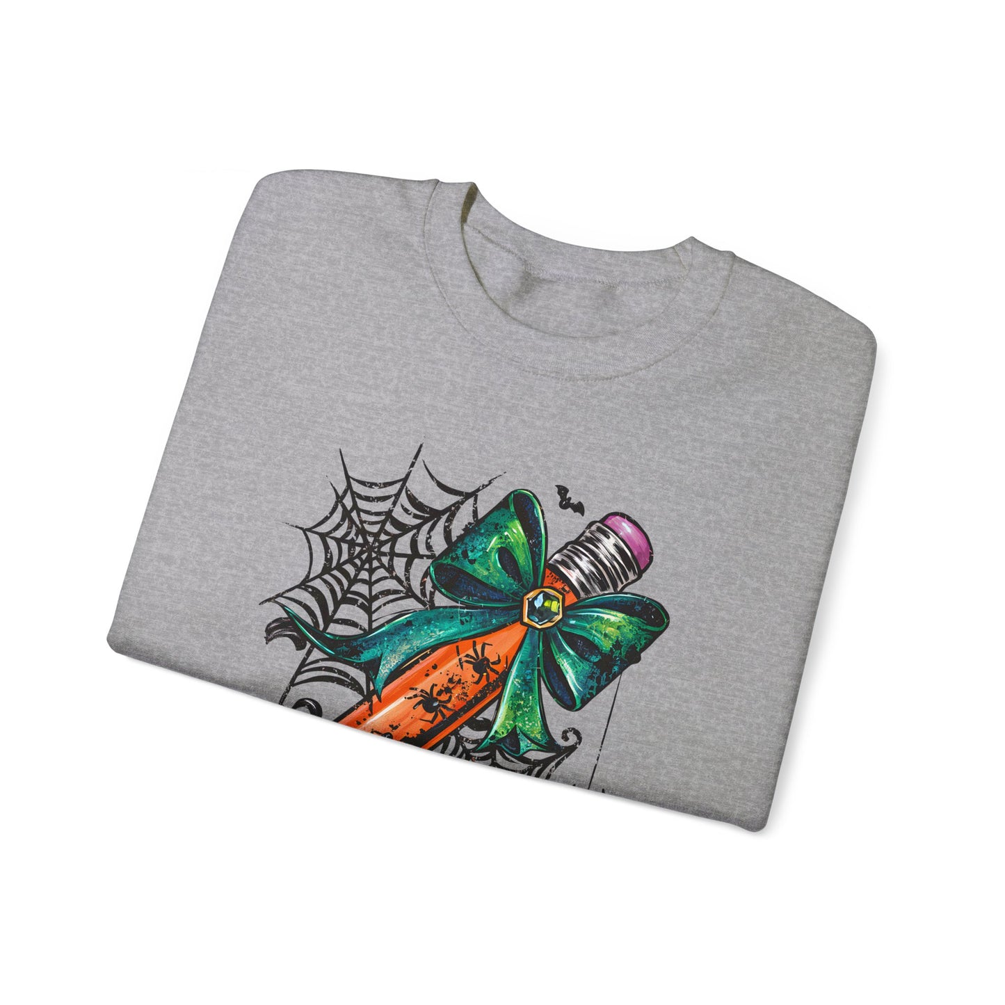 Halloween Pencil and Bow Sweatshirt