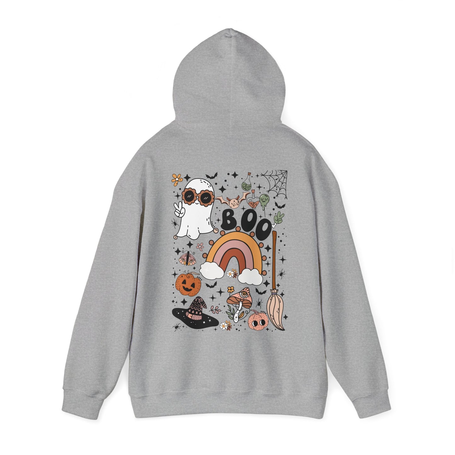 Retro Halloween Elements Hoodie Sweatshirt