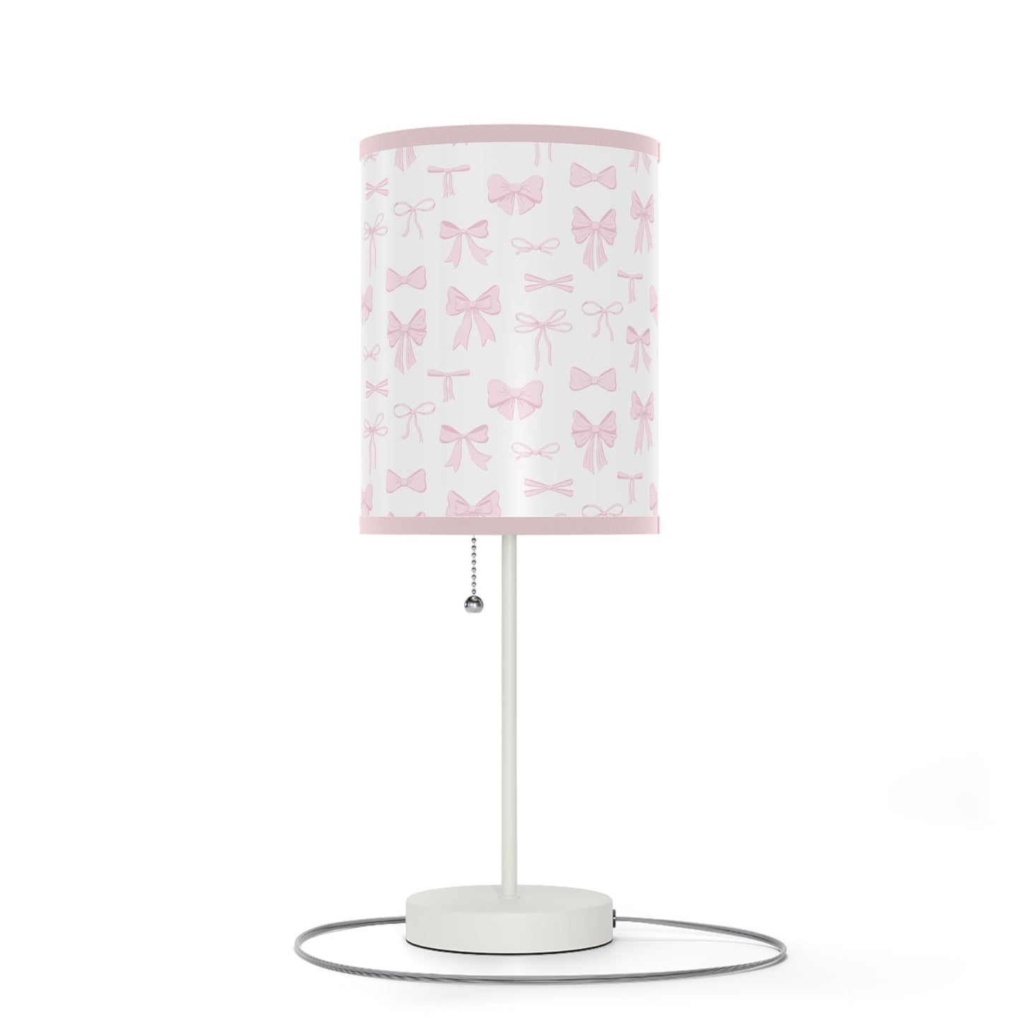 Coquette Pink Bow Lamp