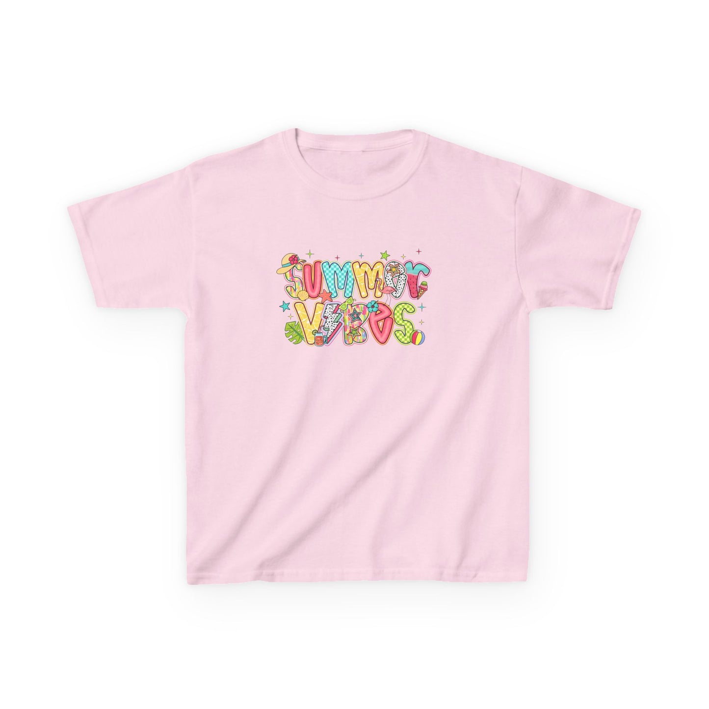 Summer Vibes Kids Cotton Tee
