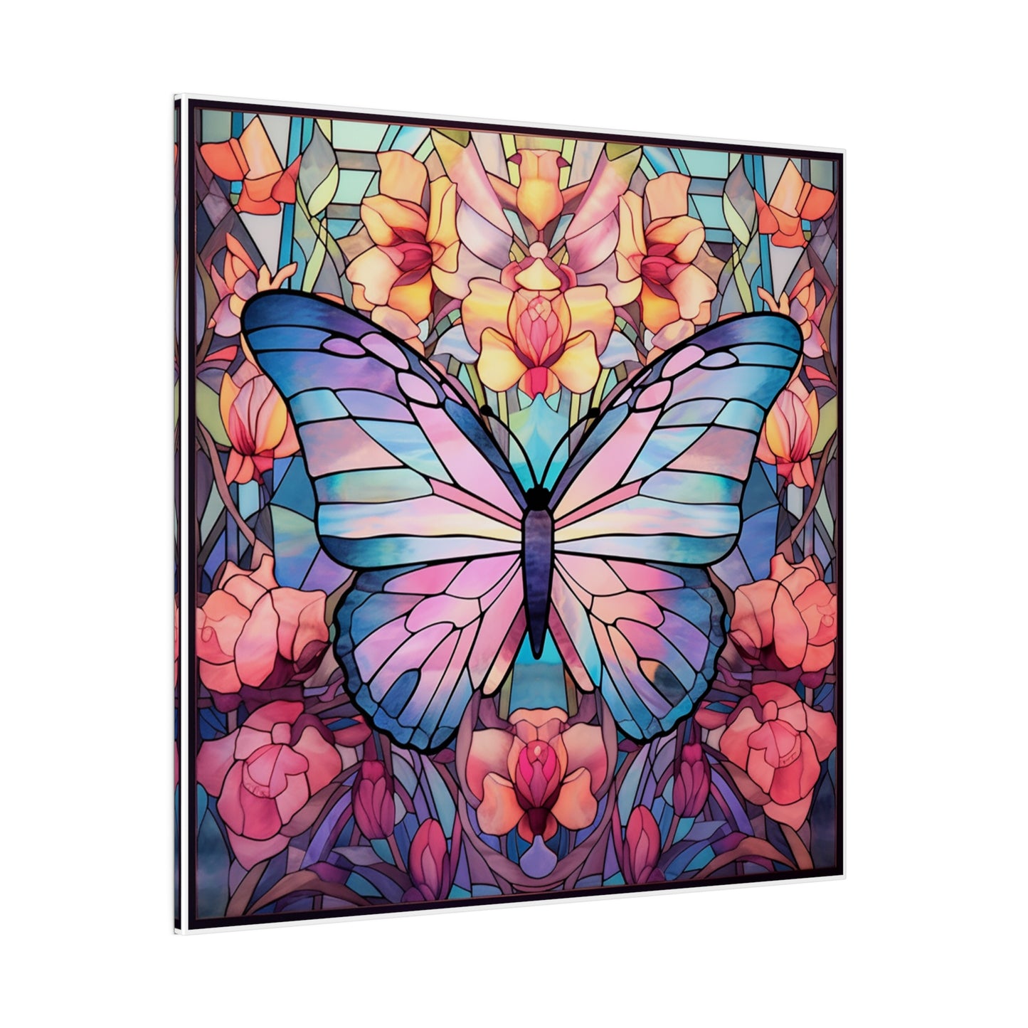 Butterfly Wall Art Matte Canvas