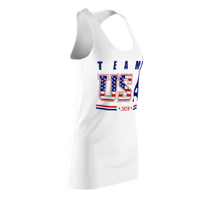 TEAM USA 2024 Olympics Women's Cut & Sew Racerback Dress (AOP)