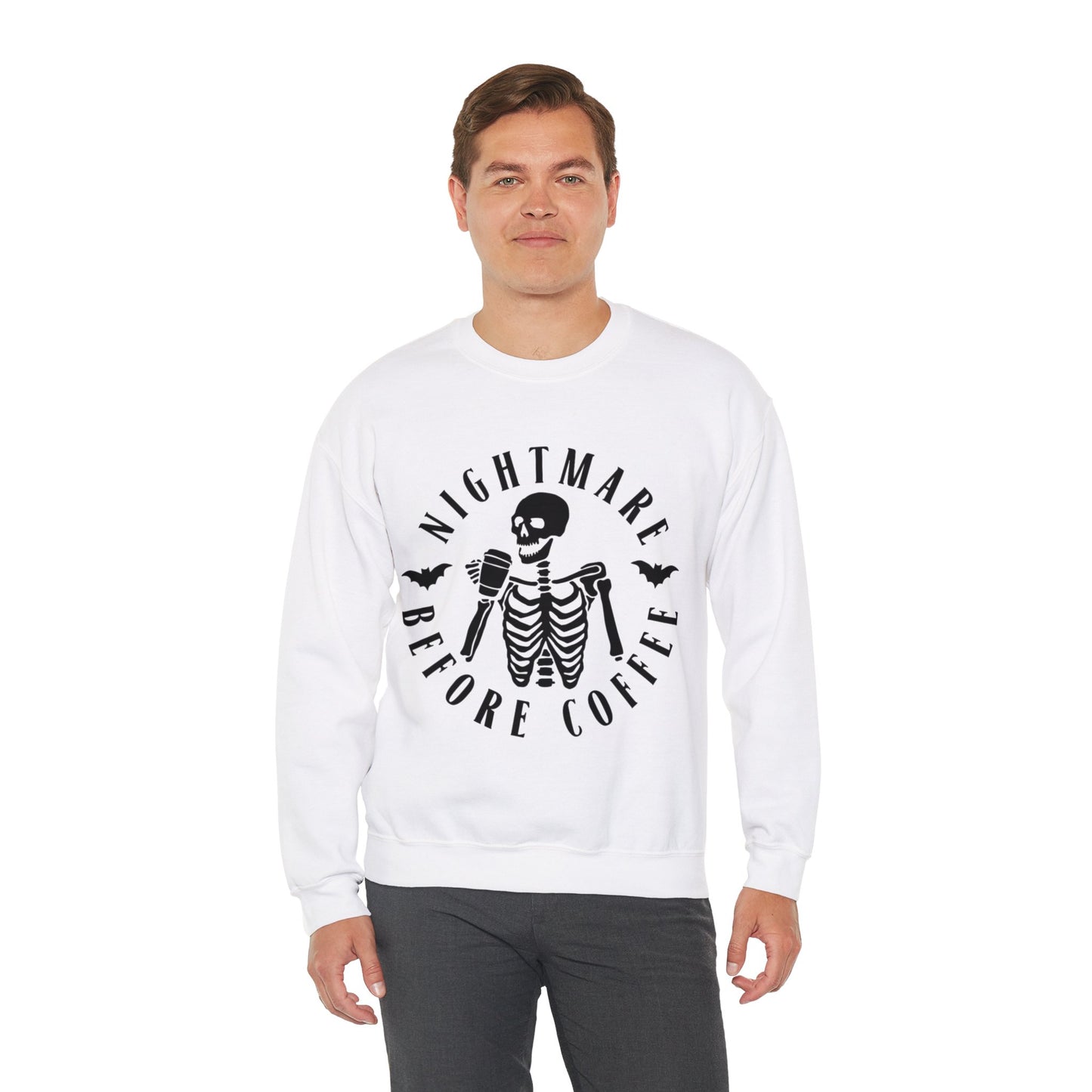 Nightmare Before Coffee Halloween Sweatshirt