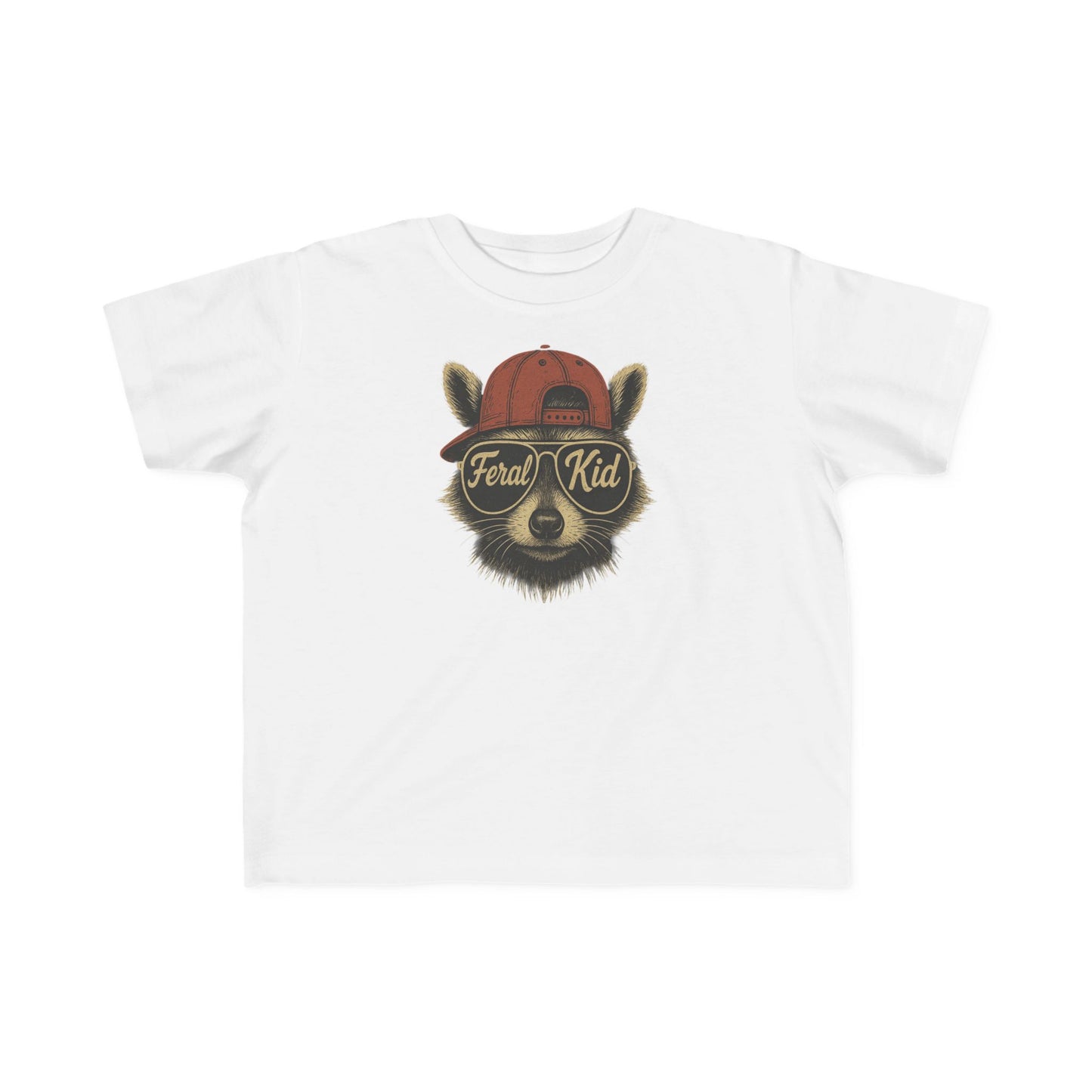 Funny Feral Kid Toddler Tee