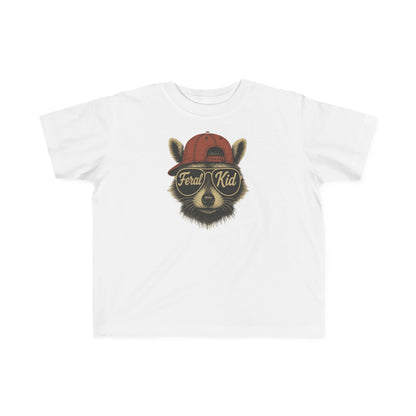 Funny Feral Kid Toddler Tee