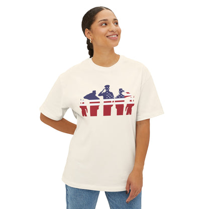 4th of July Military Salute Tee