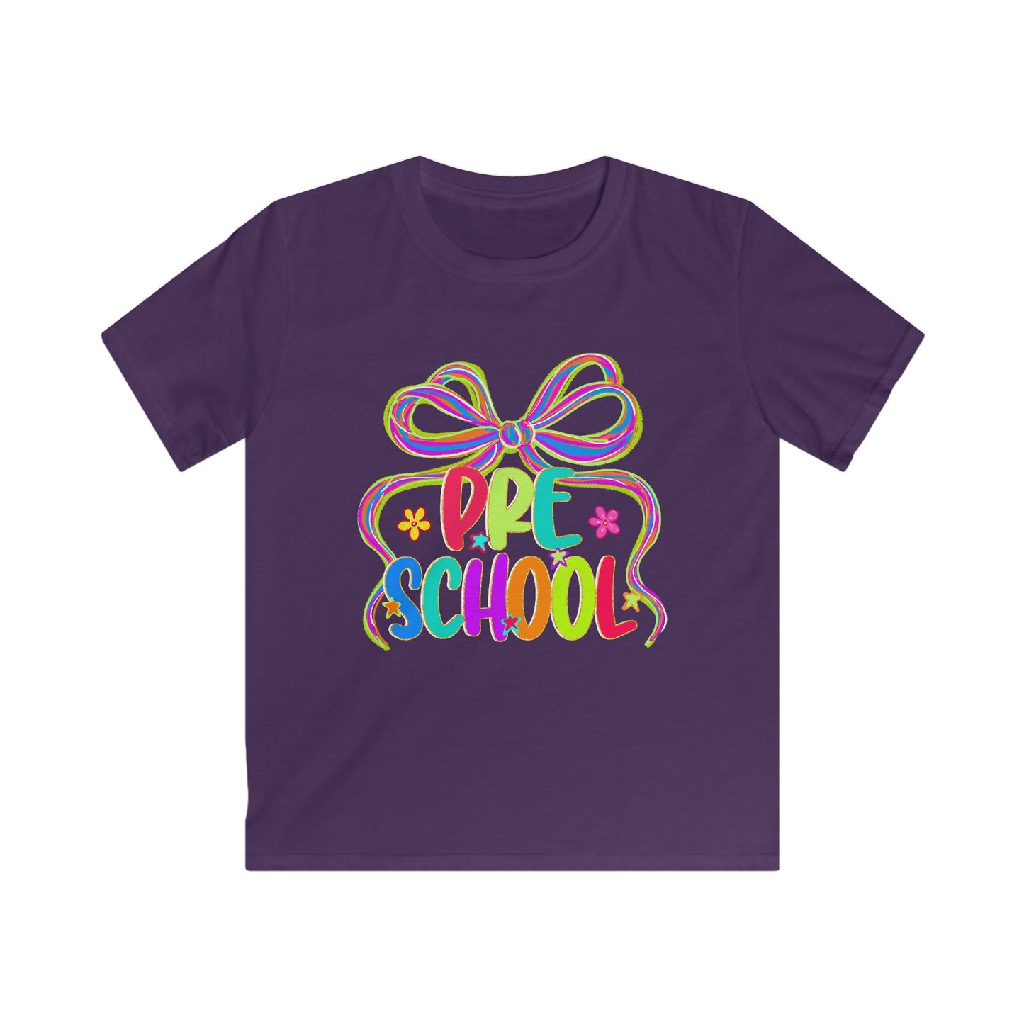 Neon Preschool Kids Back to School T-Shirt