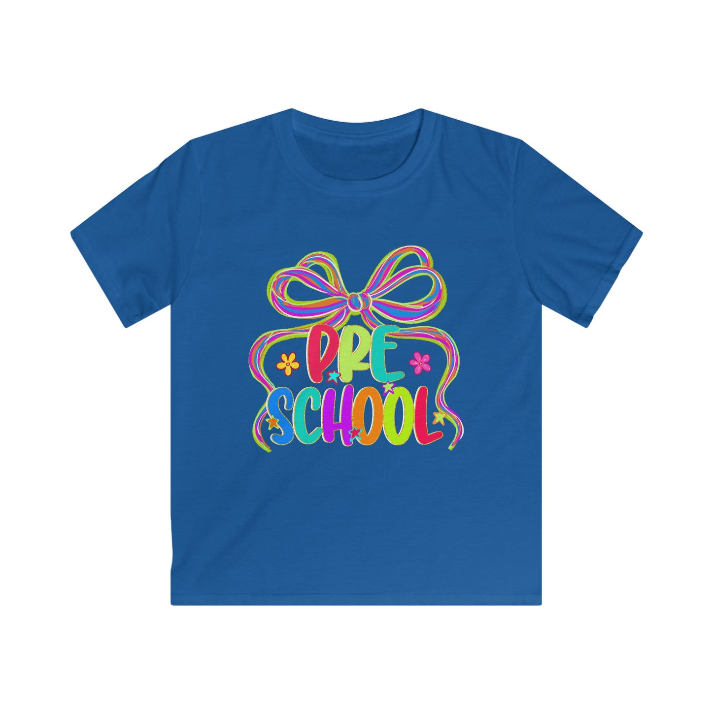 Neon Preschool Kids Back to School T-Shirt