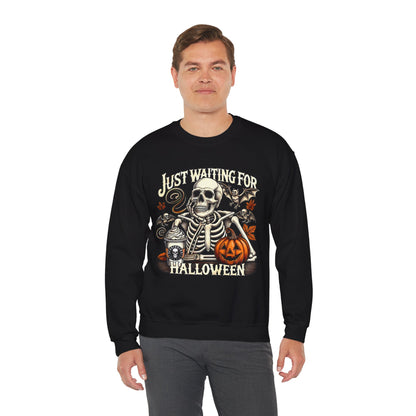 I'm Just Waiting for Halloween Sweatshirt