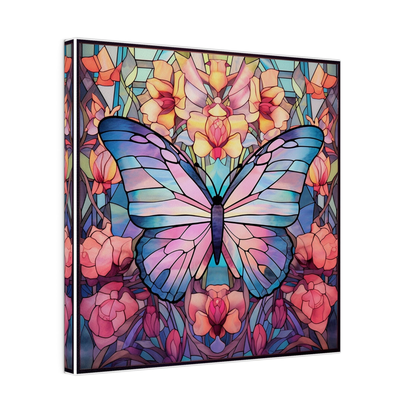 Butterfly Wall Art Matte Canvas