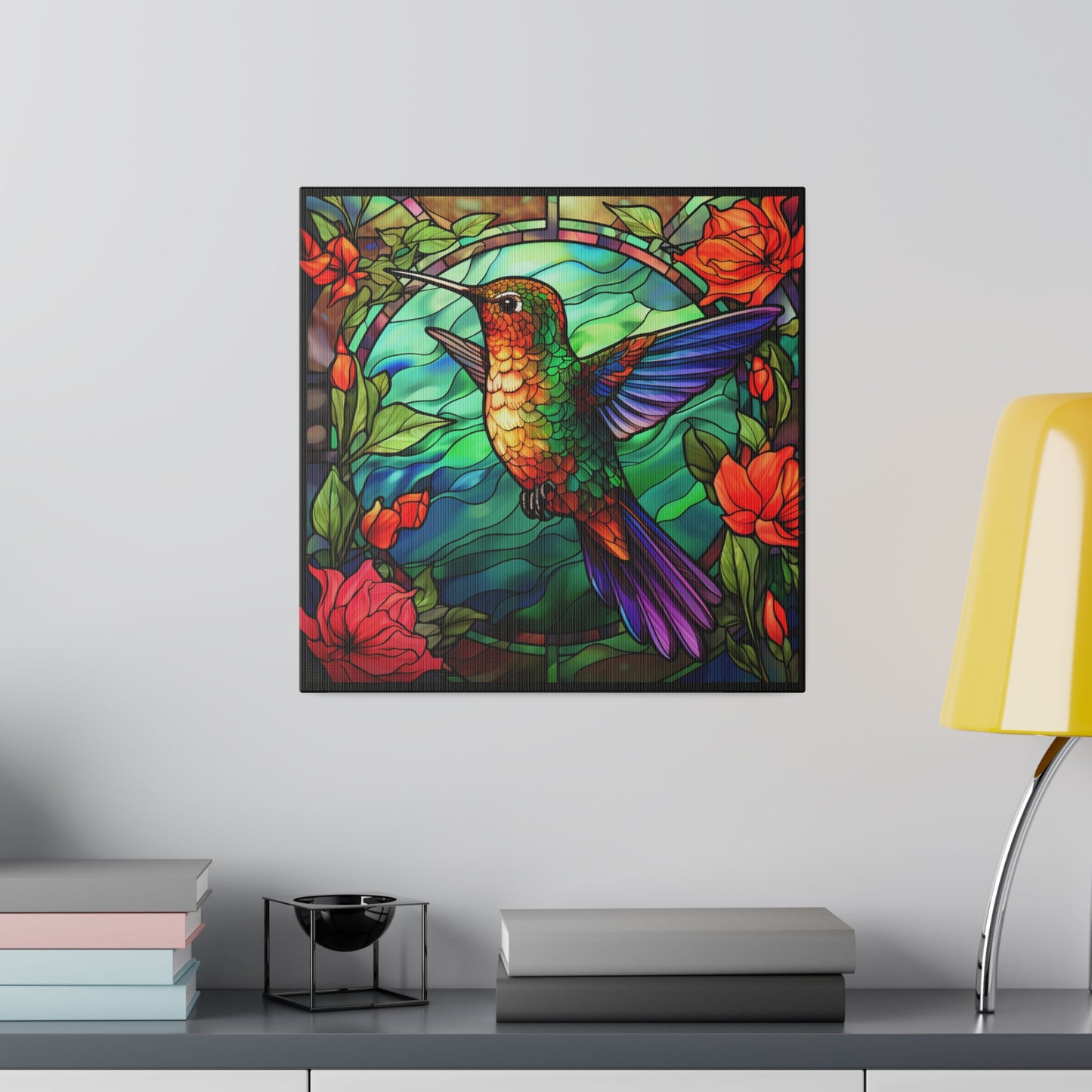 Hummingbird Wall Art Matte Canvas