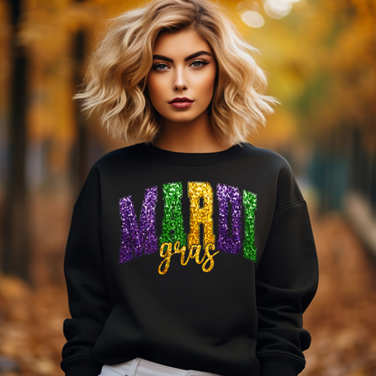 Mardi Gras Long Sleeve Tee