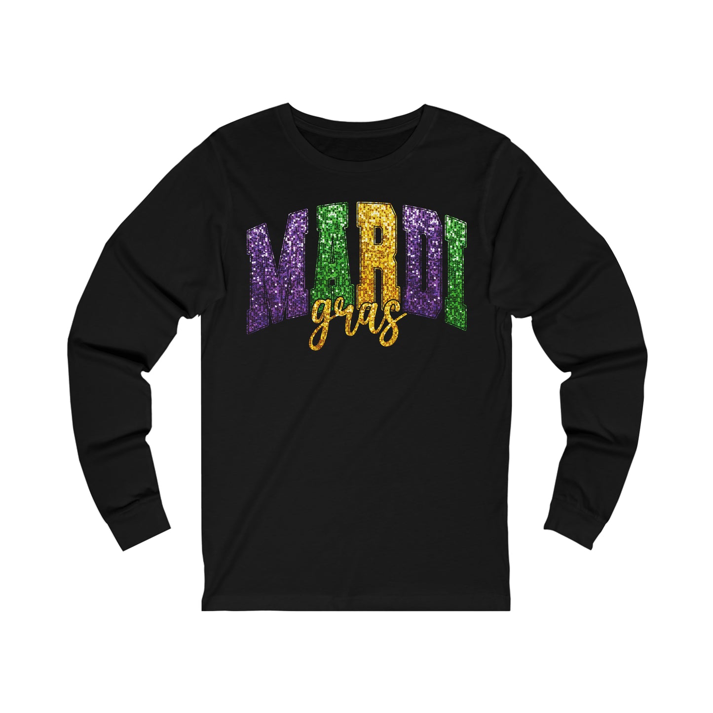 Mardi Gras Long Sleeve Tee