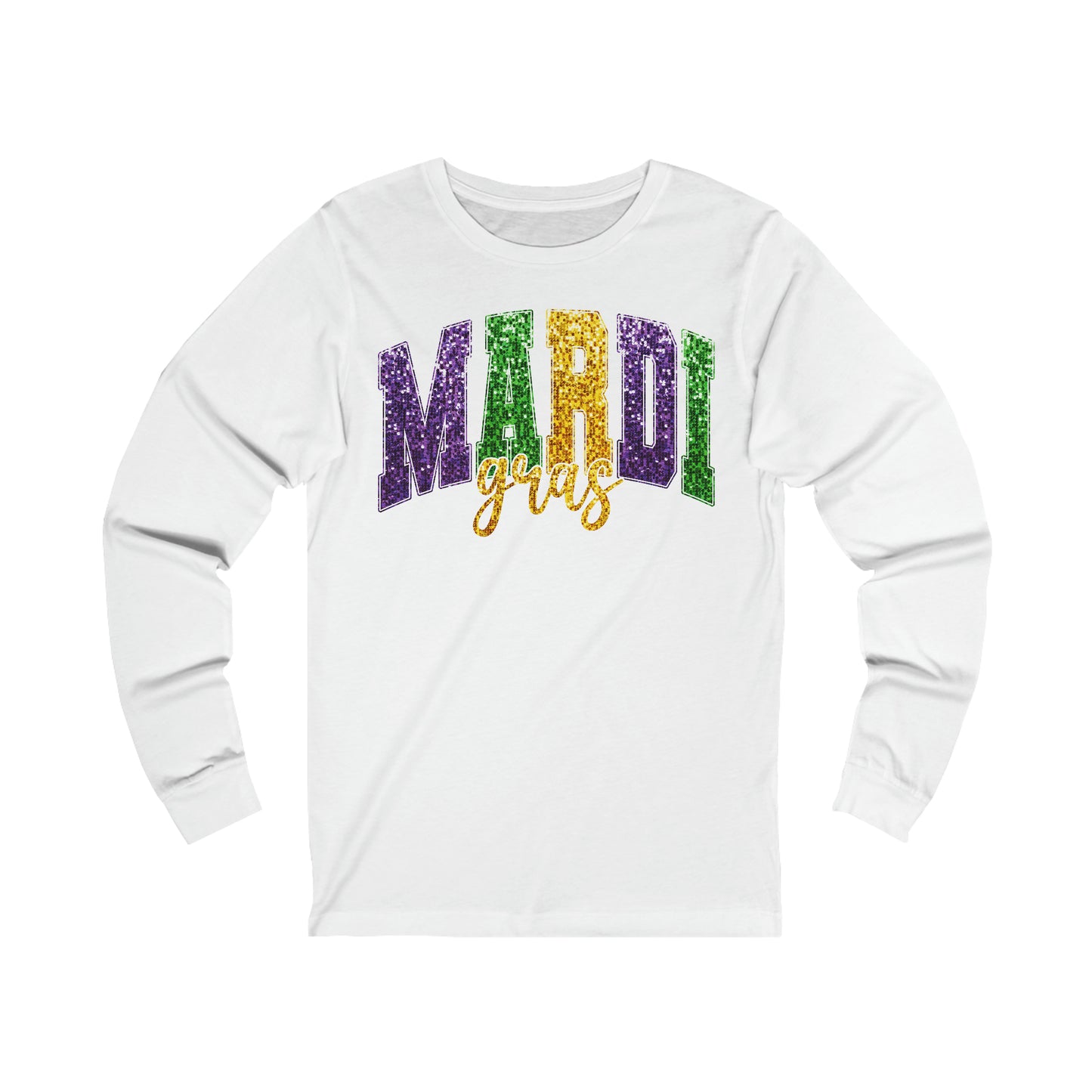 Mardi Gras Long Sleeve Tee