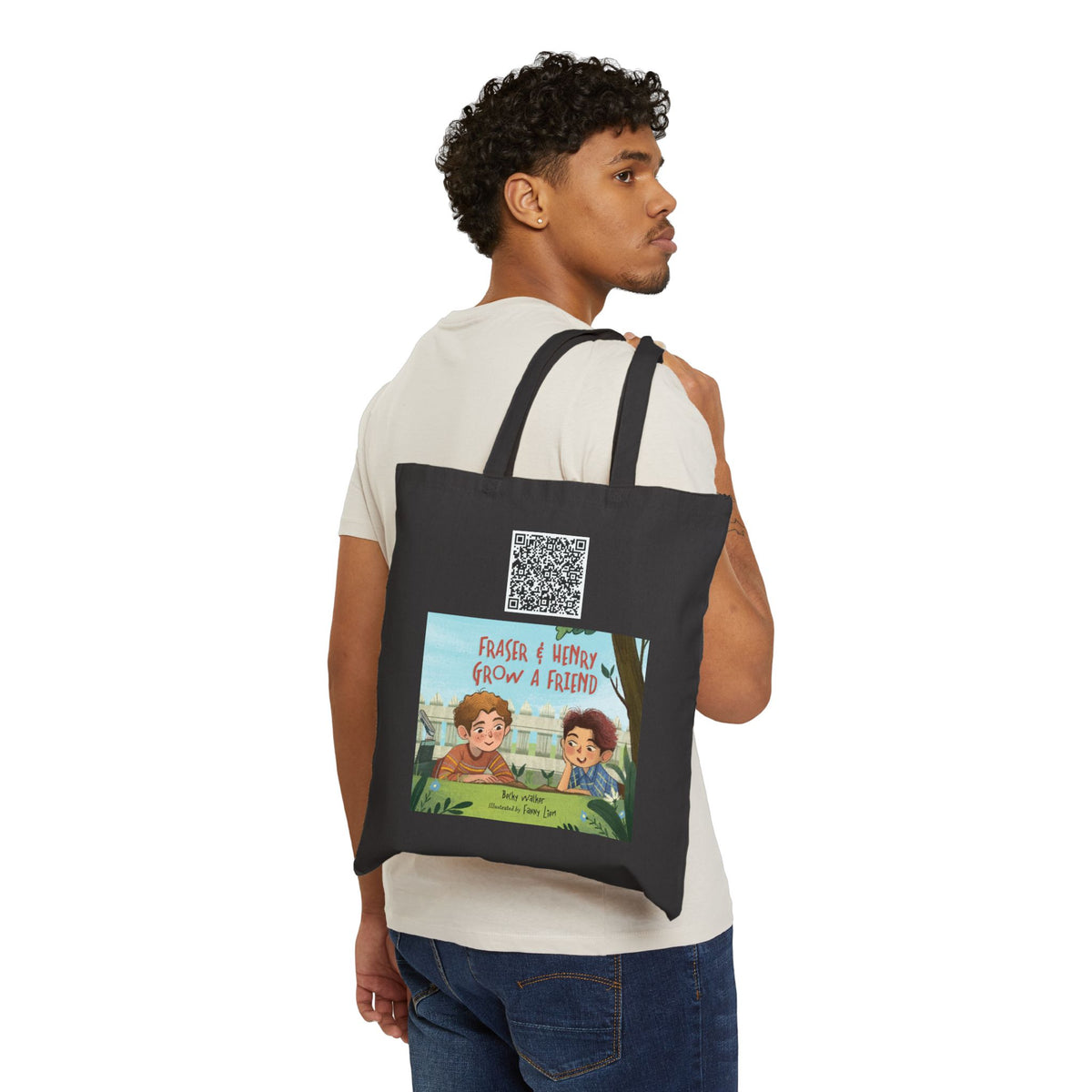 Fraser & Henry Grow a Friend Storybook Canvas Tote Bag
